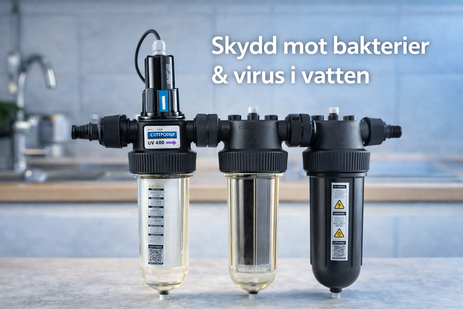 Hur du skyddar dig mot bakterier, virus och parasiter med rätt vattenrening