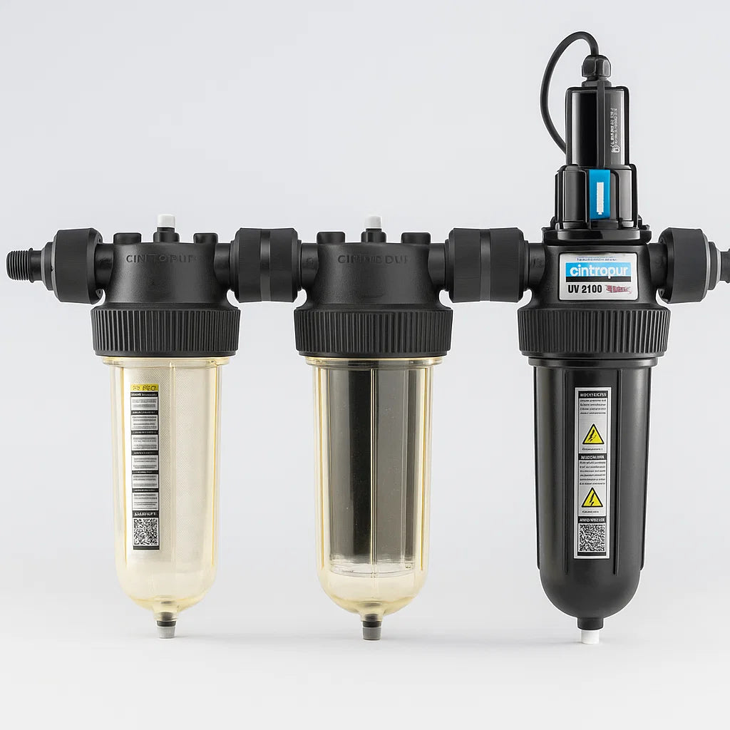 Vattenfilter för Egen Brunn – Trio UV 25W